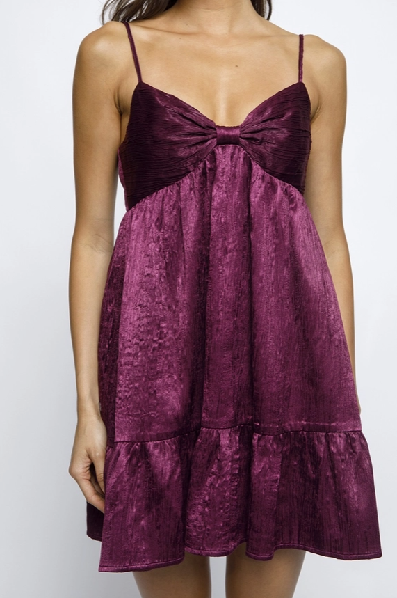Silk Blossom Baby Doll Dress – dear lizzie online boutique