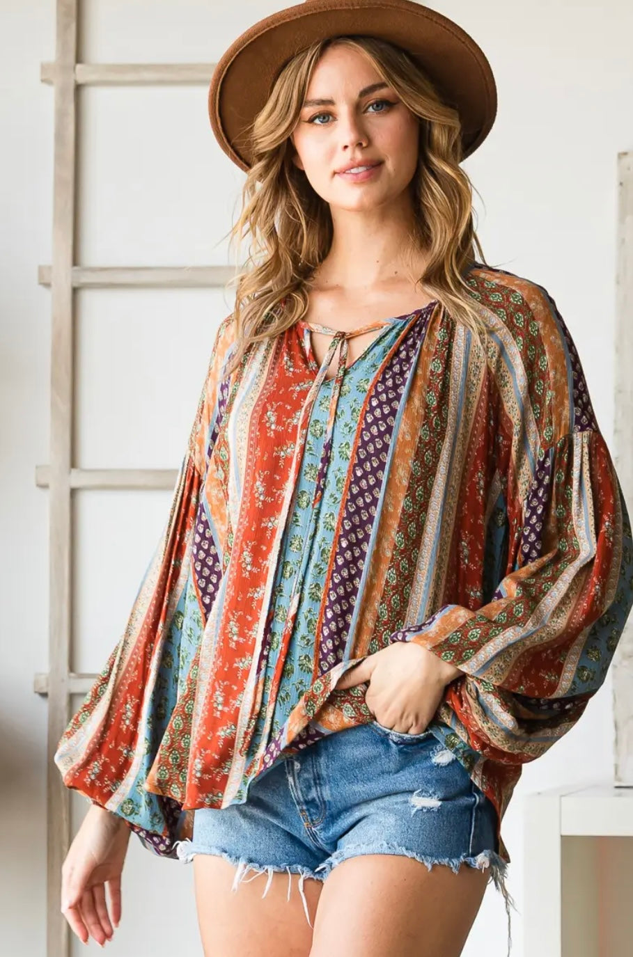 Your Best Boho Top dear lizzie online boutique